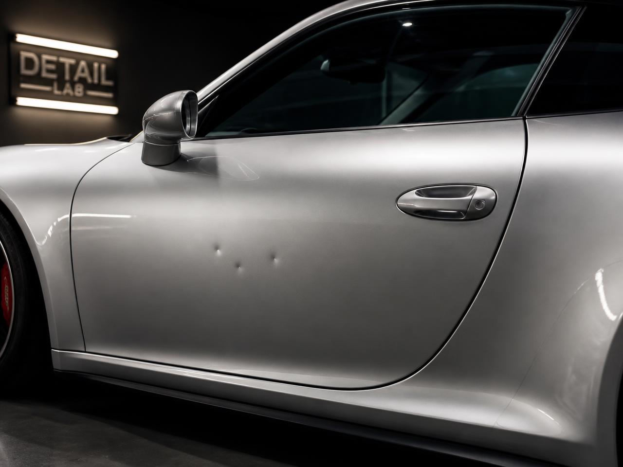 Porsche 911 — driver's door — before repair